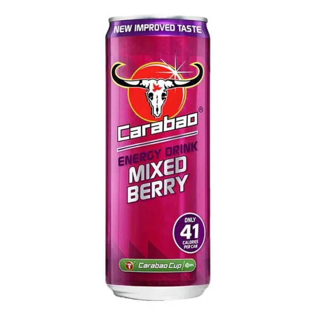 Carabao Energy Drink Mixed Berries 330Ml